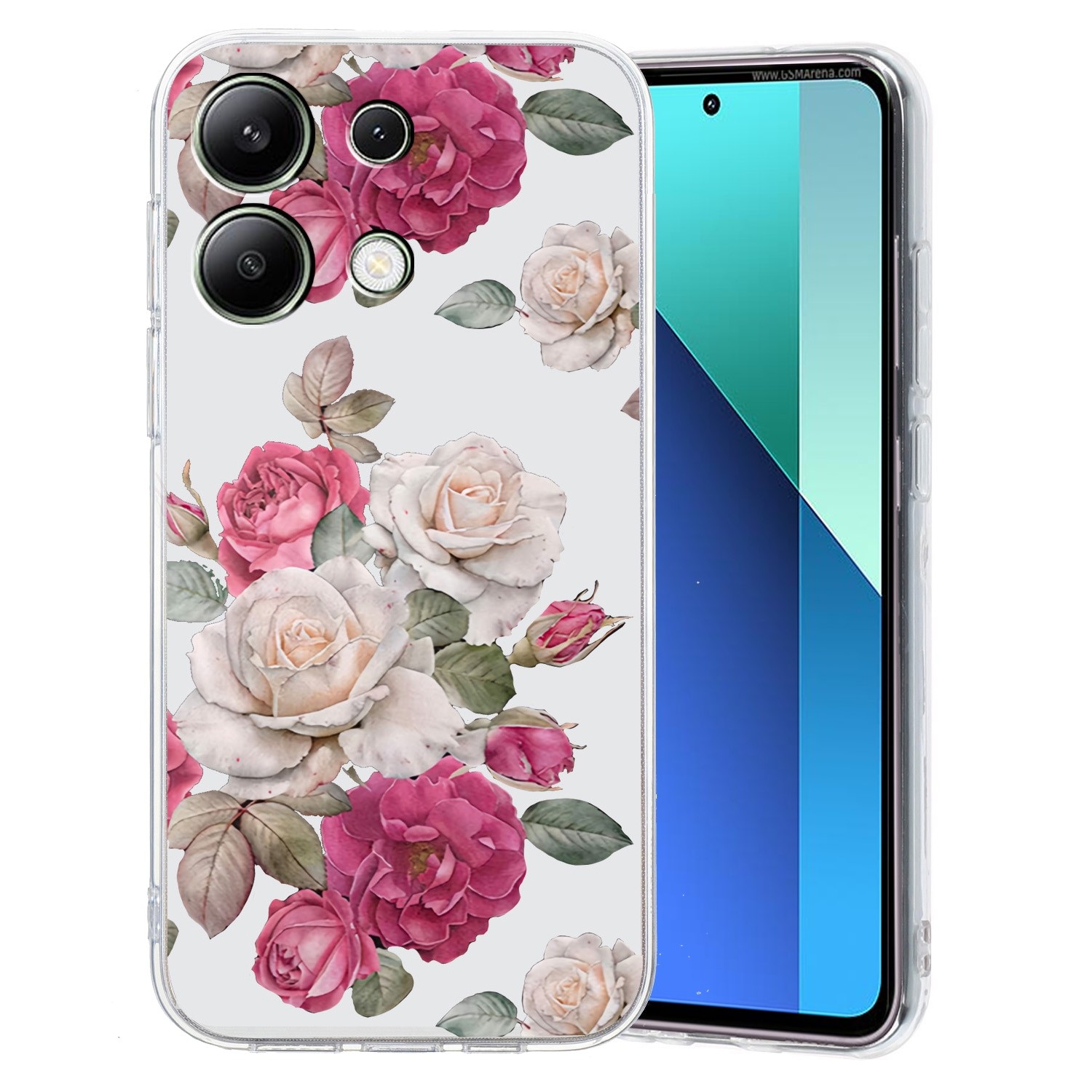 Forcell Xiaomi Redmi Note 13 Pro 5G Θήκη Σιλικόνης Διάφανη με Σχέδιο