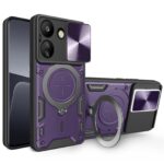 Forcell Xiaomi Poco C65/ Xiaomi Redmi 13C 4G Camshield Holder Θήκη Σκληρή - Purple