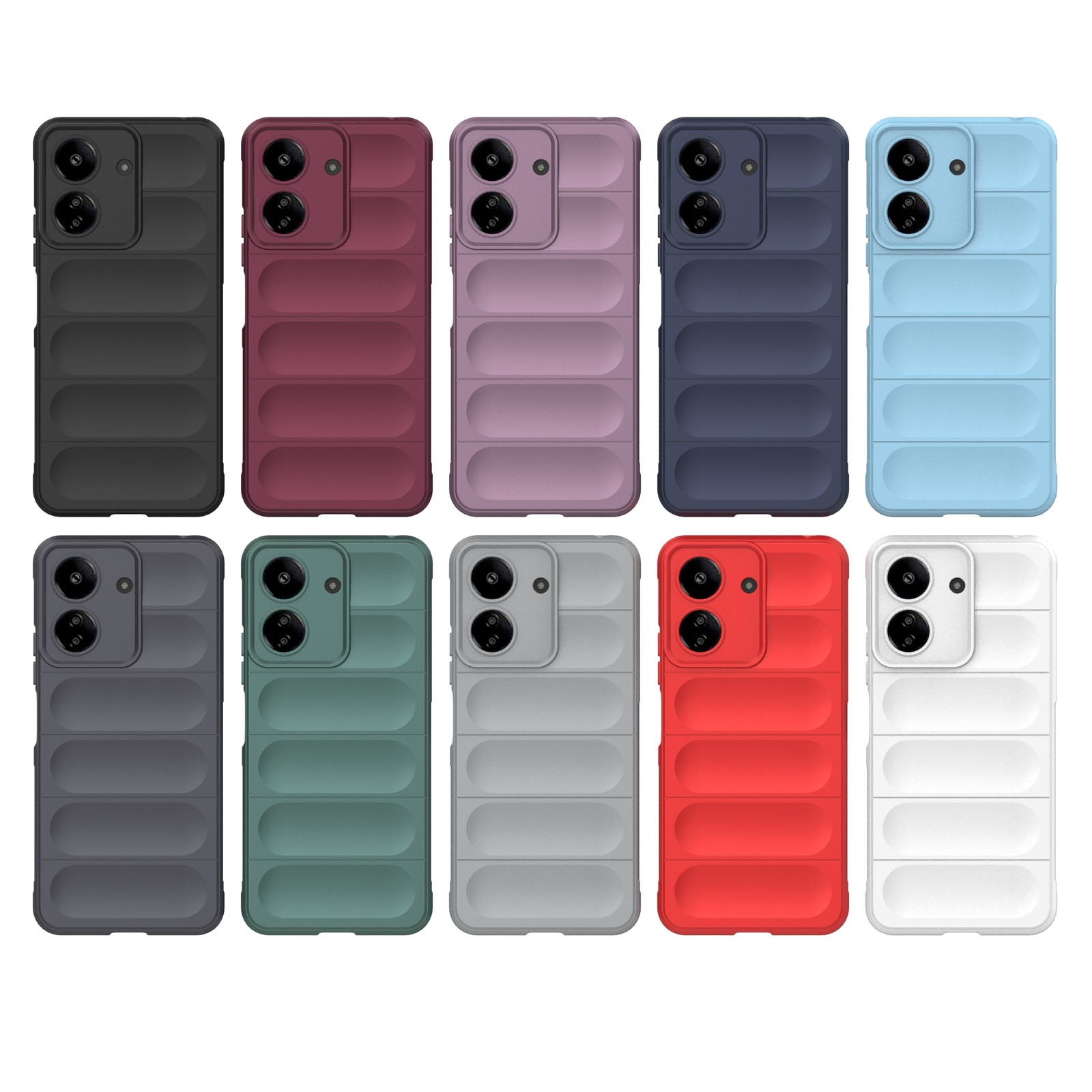 Forcell Xiaomi Poco C65 / Xiaomi Redmi 13C 4G Magic Shield Θήκη Σιλικόνης - White