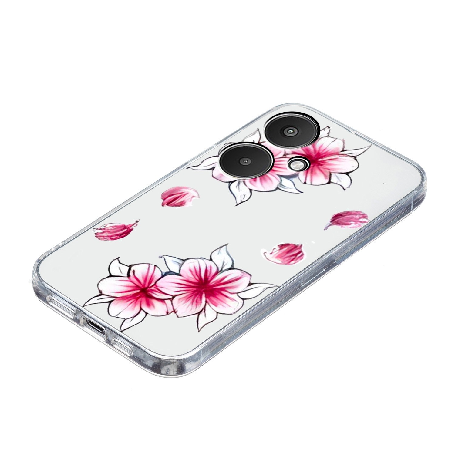 Forcell Xiaomi Poco C65 / Xiaomi Redmi 13C 4G Colored Drawing Θήκη Σιλικόνης Διάφανη με Σχέδιο