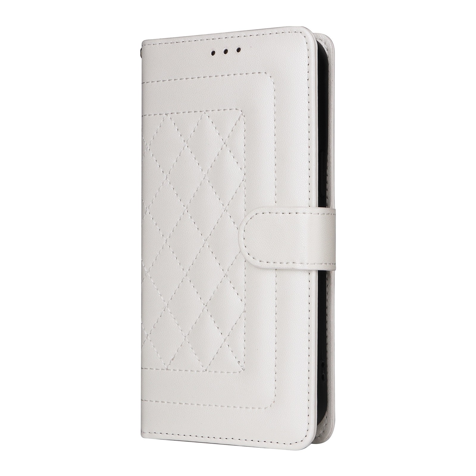 Tel1 Xiaomi Poco X6 Pro 5G Diamond Lattice Flip Θήκη Βιβλίο - White