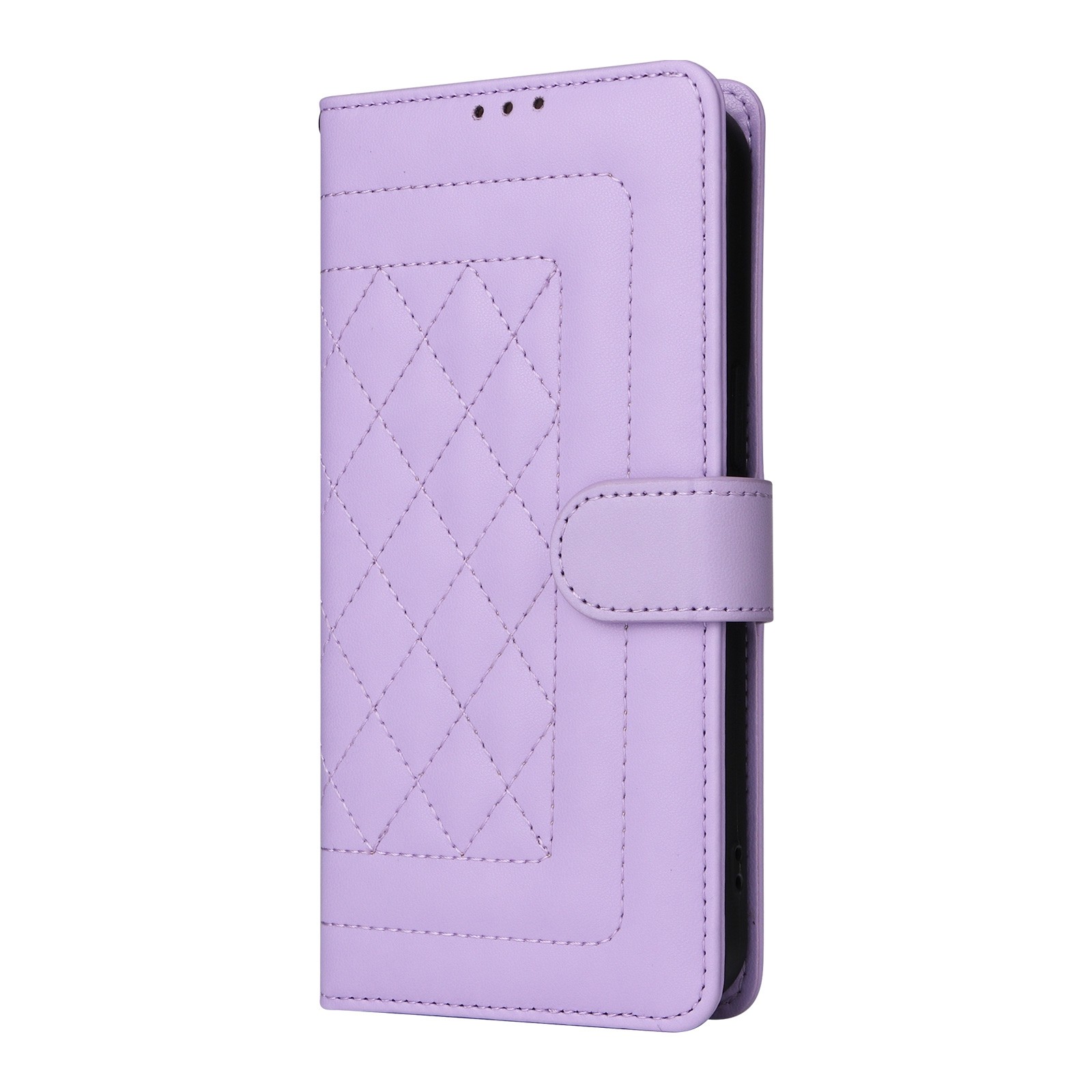 Tel1 Xiaomi Poco X6 Pro 5G Diamond Lattice Flip Θήκη Βιβλίο - Purple