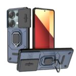Forcell Xiaomi Redmi Note 13 Pro 4G / Xiaomi Poco M6 Pro 4G Sliding Camshield Θήκη Σκληρή - Blue