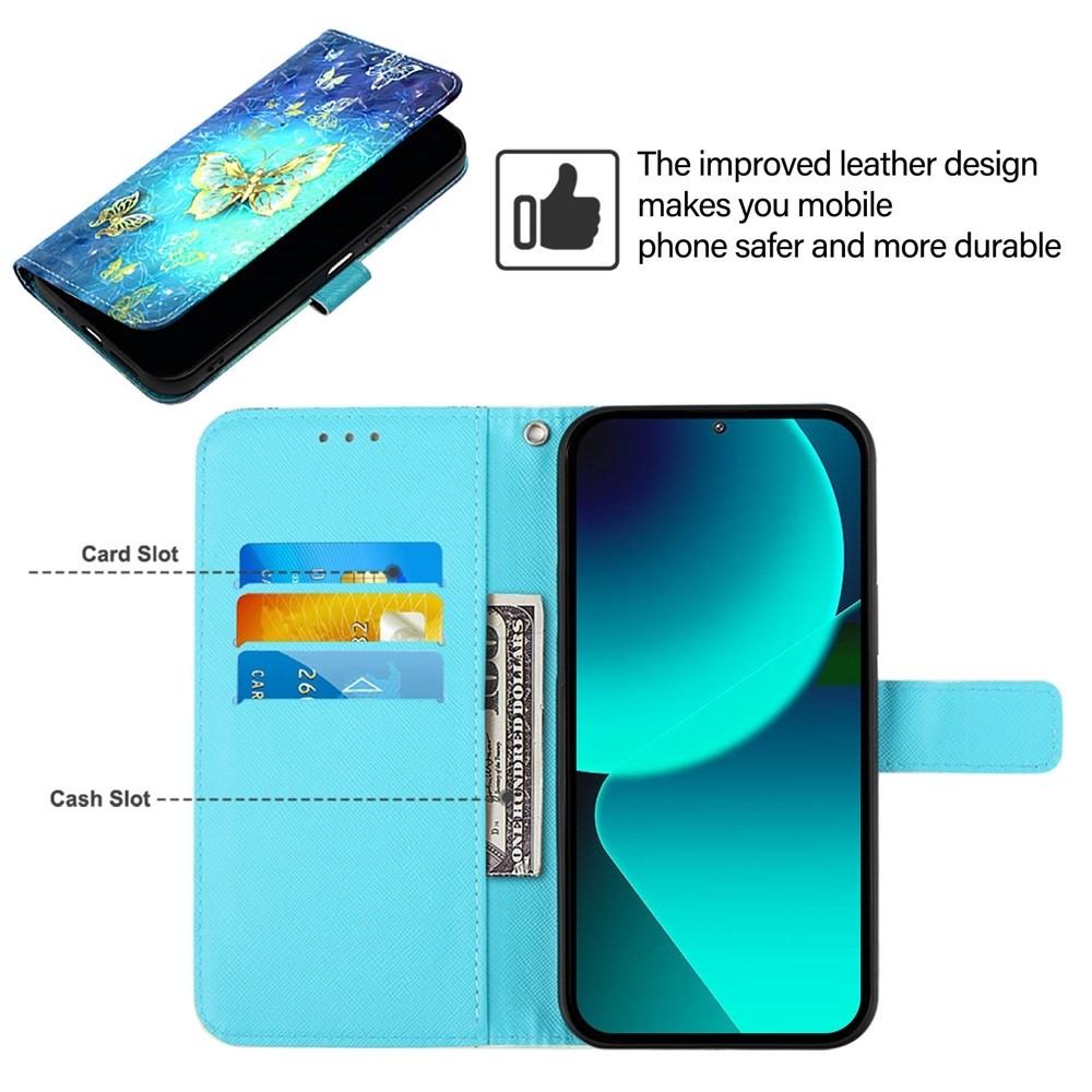 Tel1 Xiaomi Redmi 9A / 9AT 3D Painting Θήκη Βιβλίο με Σχέδιο