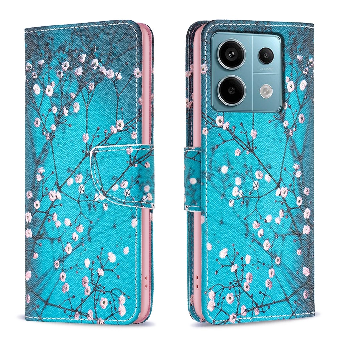 Tel1 Xiaomi Redmi Note 13 Pro 4G/ Xiaomi Poco M6 Pro 4G Drawing Pattern Θήκη Βιβλίο με Σχέδιο