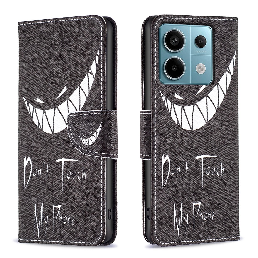 Tel1 Xiaomi Redmi Note 13 Pro 4G/ Xiaomi Poco M6 Pro 4G Drawing Pattern Θήκη Βιβλίο με Σχέδιο