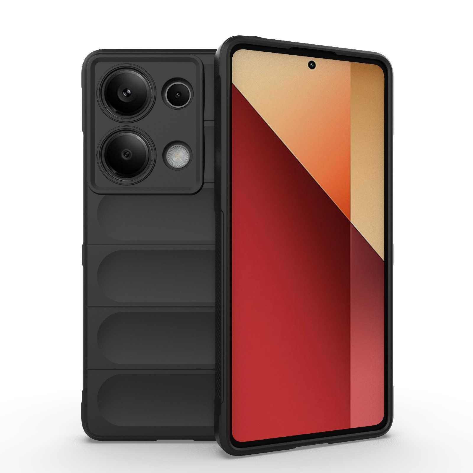 Forcell Xiaomi Redmi Note 13 Pro 4G/ Xiaomi Poco M6 Pro 4G Magic Shield Θήκη Σιλικόνης - Black