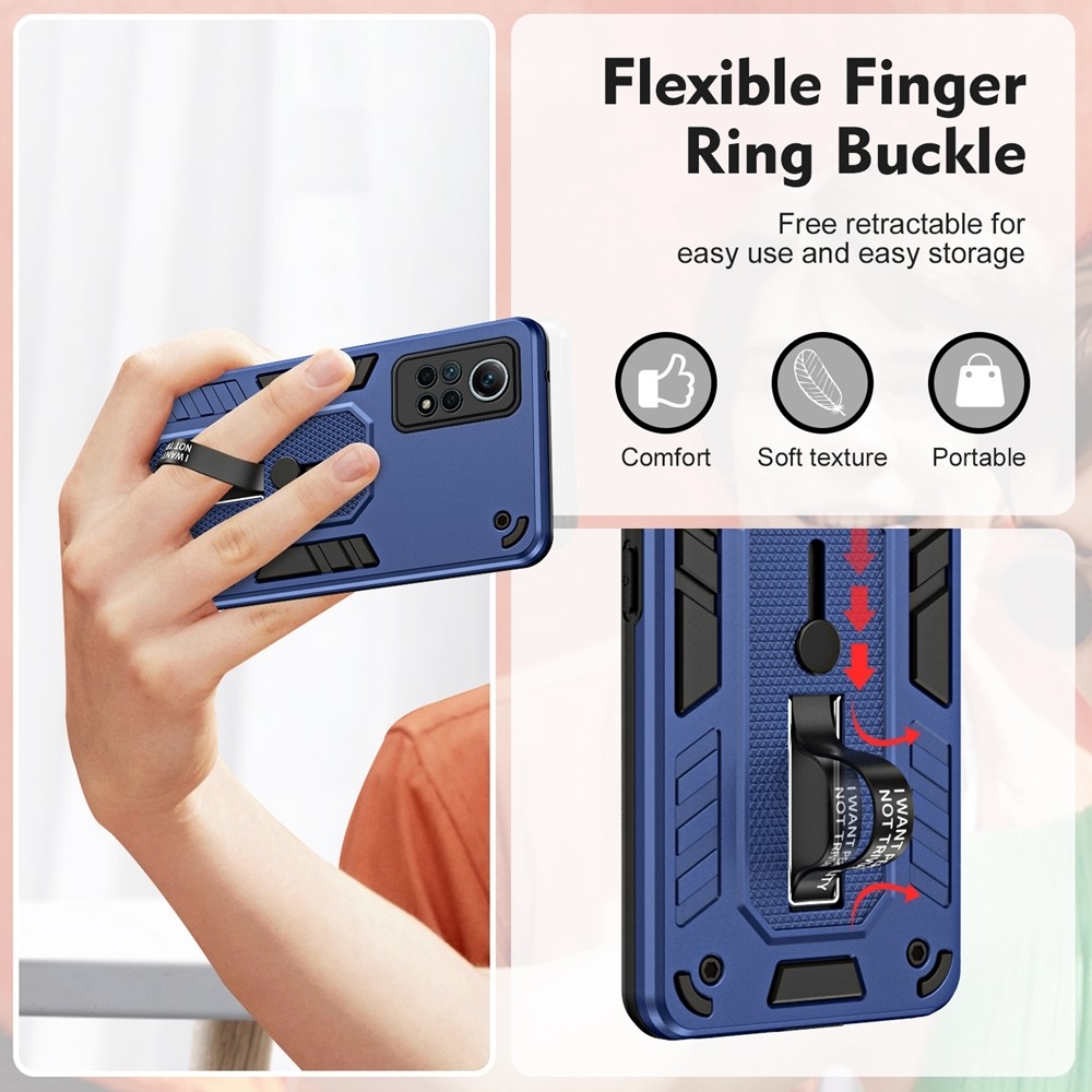 Forcell Xiaomi Redmi Note 12 Pro 4G Variety Brave Armor Θήκη Σκληρή - Blue