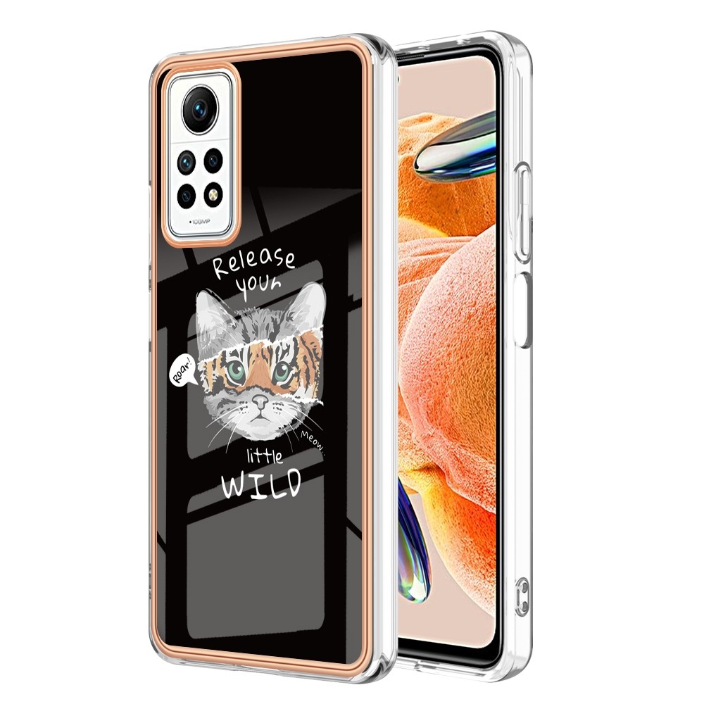 Forcell Xiaomi Redmi Note 12 Pro 4G Electroplating Θήκη Σιλικόνης Με Σχέδιο