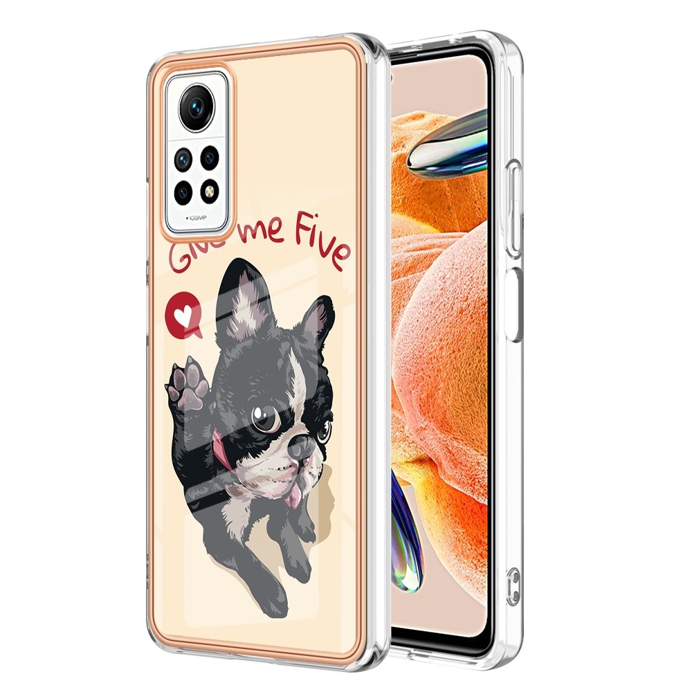 Forcell Xiaomi Redmi Note 12 Pro 4G Electroplating Θήκη Σιλικόνης Με Σχέδιο