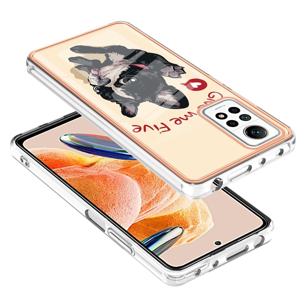 Forcell Xiaomi Redmi Note 12 Pro 4G Electroplating Θήκη Σιλικόνης Με Σχέδιο