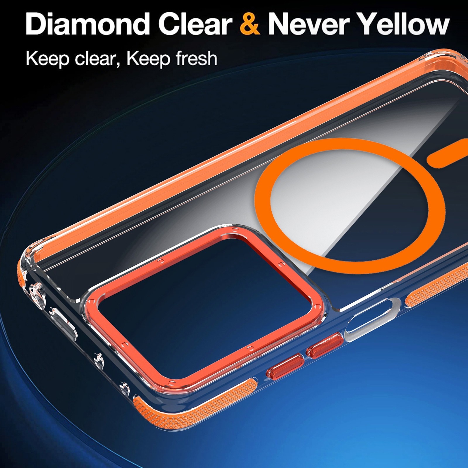 Forcell Xiaomi Redmi Note 13 Pro 4G/ Xiaomi Poco M6 Pro 4G MagSafe Space Θήκη με Πλαίσιο Σιλικόνης Διάφανη - Grey