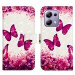 Tel1 Xiaomi Redmi Note 13 Pro 4G / Xiaomi Poco M6 Pro 4G 3D Painting Θήκη Βιβλίο με Σχέδιο
