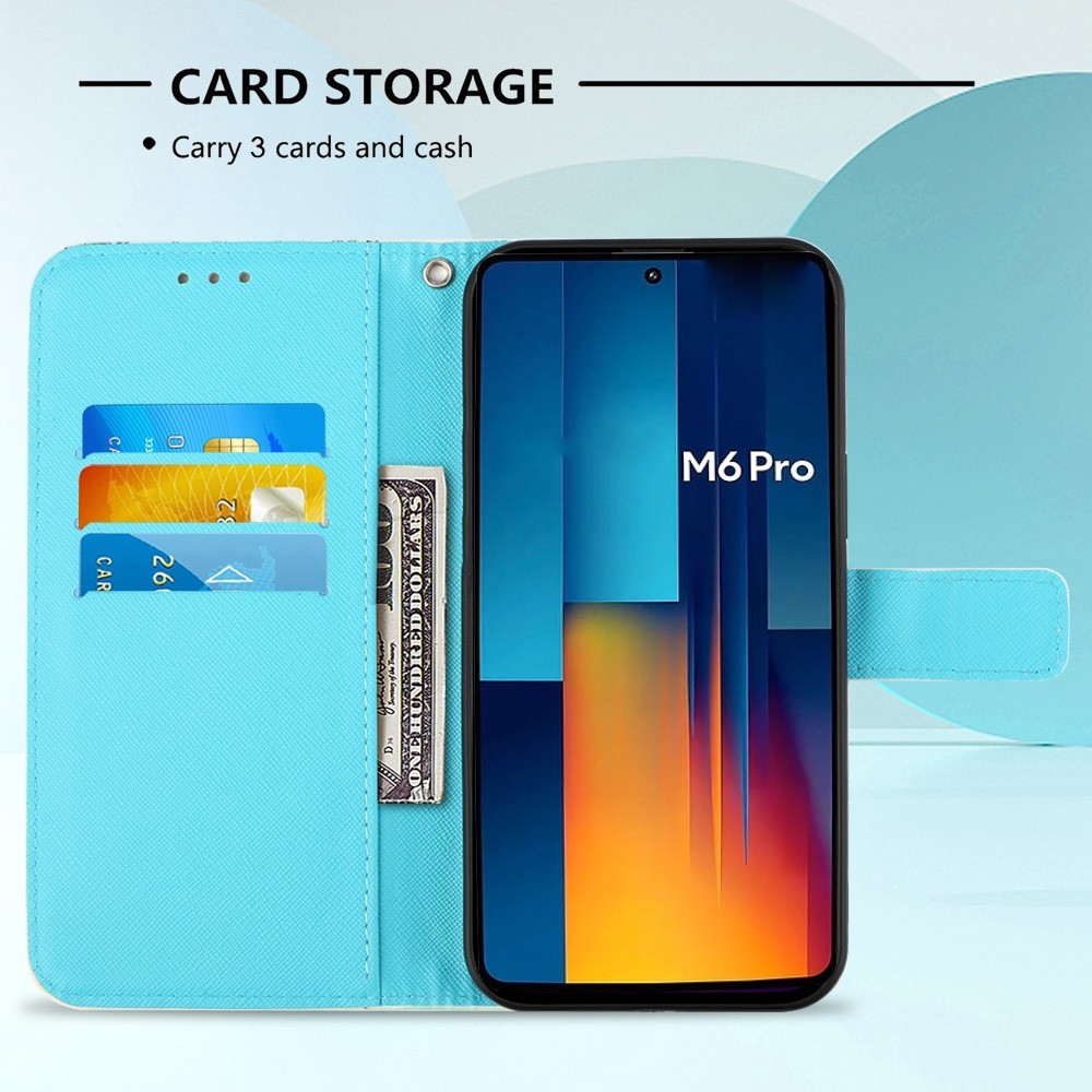 Tel1 Xiaomi Redmi Note 13 Pro 4G / Xiaomi Poco M6 Pro 4G 3D Painting Θήκη Βιβλίο με Σχέδιο