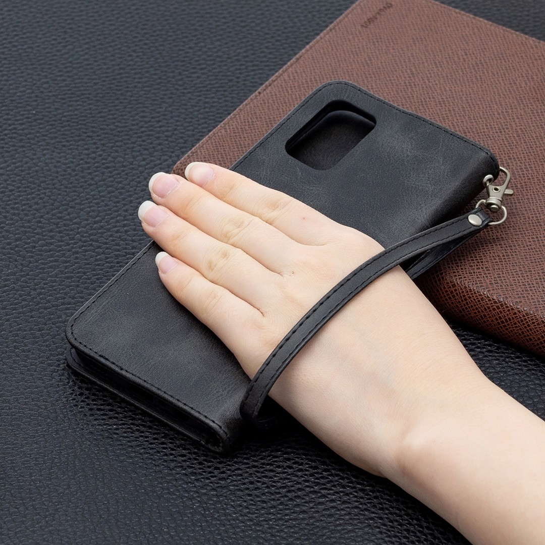 Tel1 Samsung Galaxy A02s / A03s Flip Case Θήκη Βιβλίο - Black