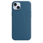 Forcell iPhone 15 Plus Soft Touch Θήκη Σιλικόνης - Petrol