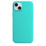 Forcell iPhone 15 Plus Soft Touch Θήκη Σιλικόνης - Mint
