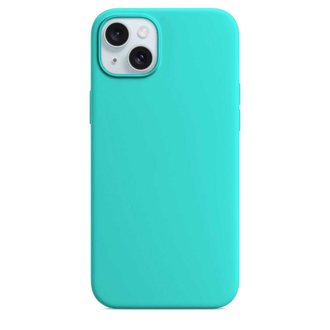 Forcell iPhone 15 Plus Soft Touch Θήκη Σιλικόνης - Mint