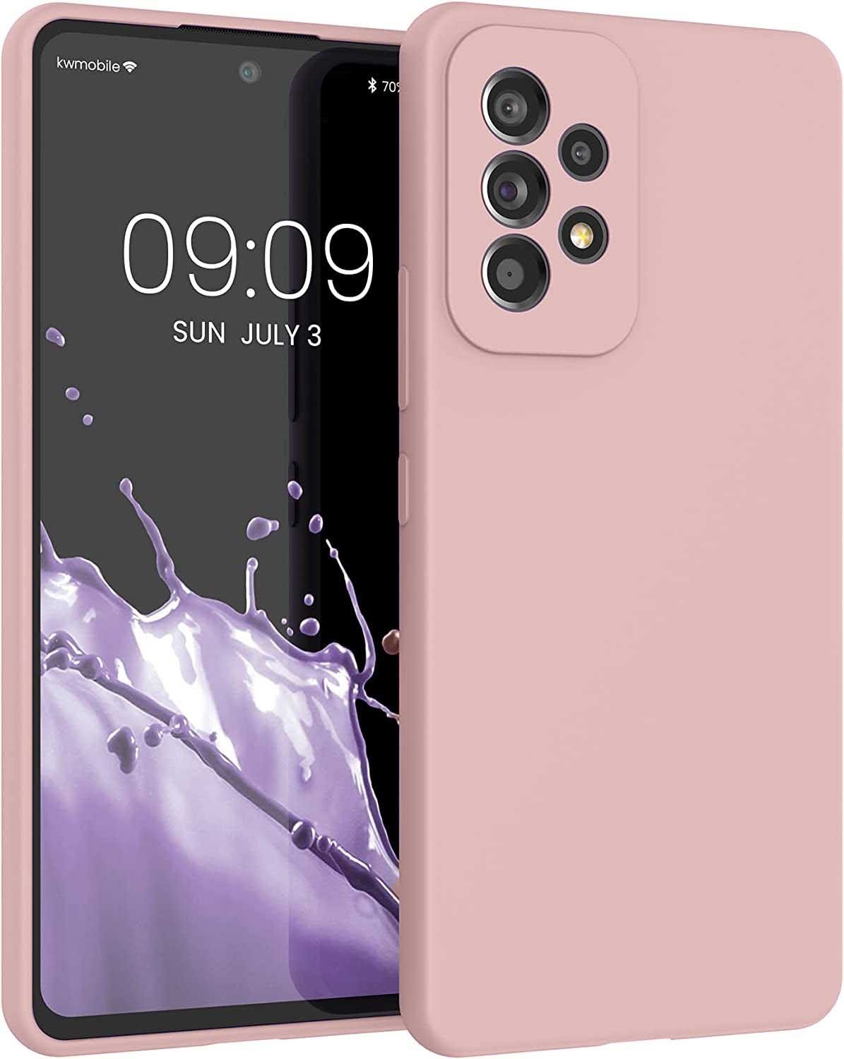 Forcell Samsung Galaxy A53 5G Soft Touch Θήκη Σιλικόνης - Brown