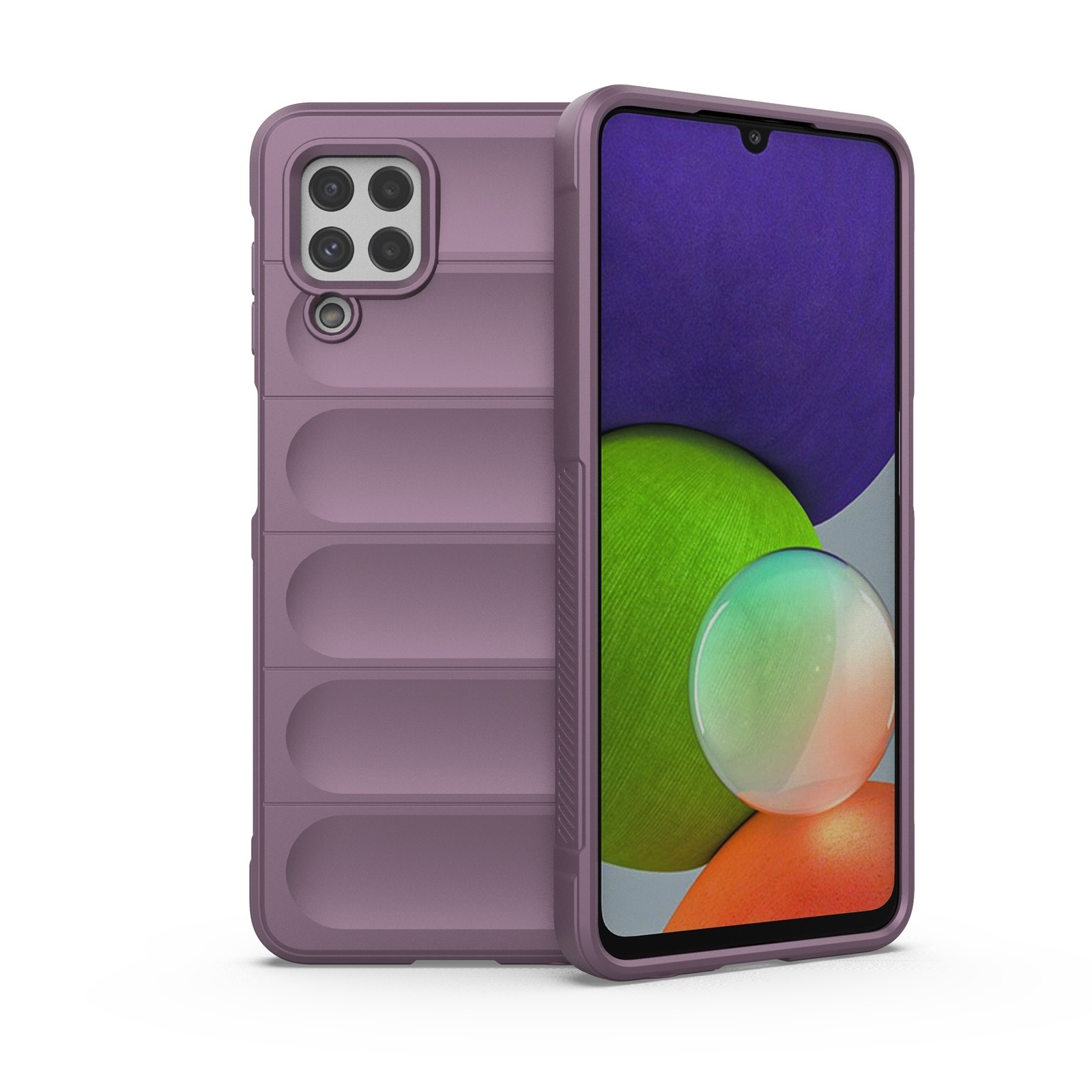 Forcell Samsung Galaxy A22 4G/ M32 4G Magic Shield Θήκη Σιλικόνης - Purple