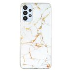 Forcell Samsung Galaxy A33 5G Marble Pattern Θήκη Σιλικόνης - White