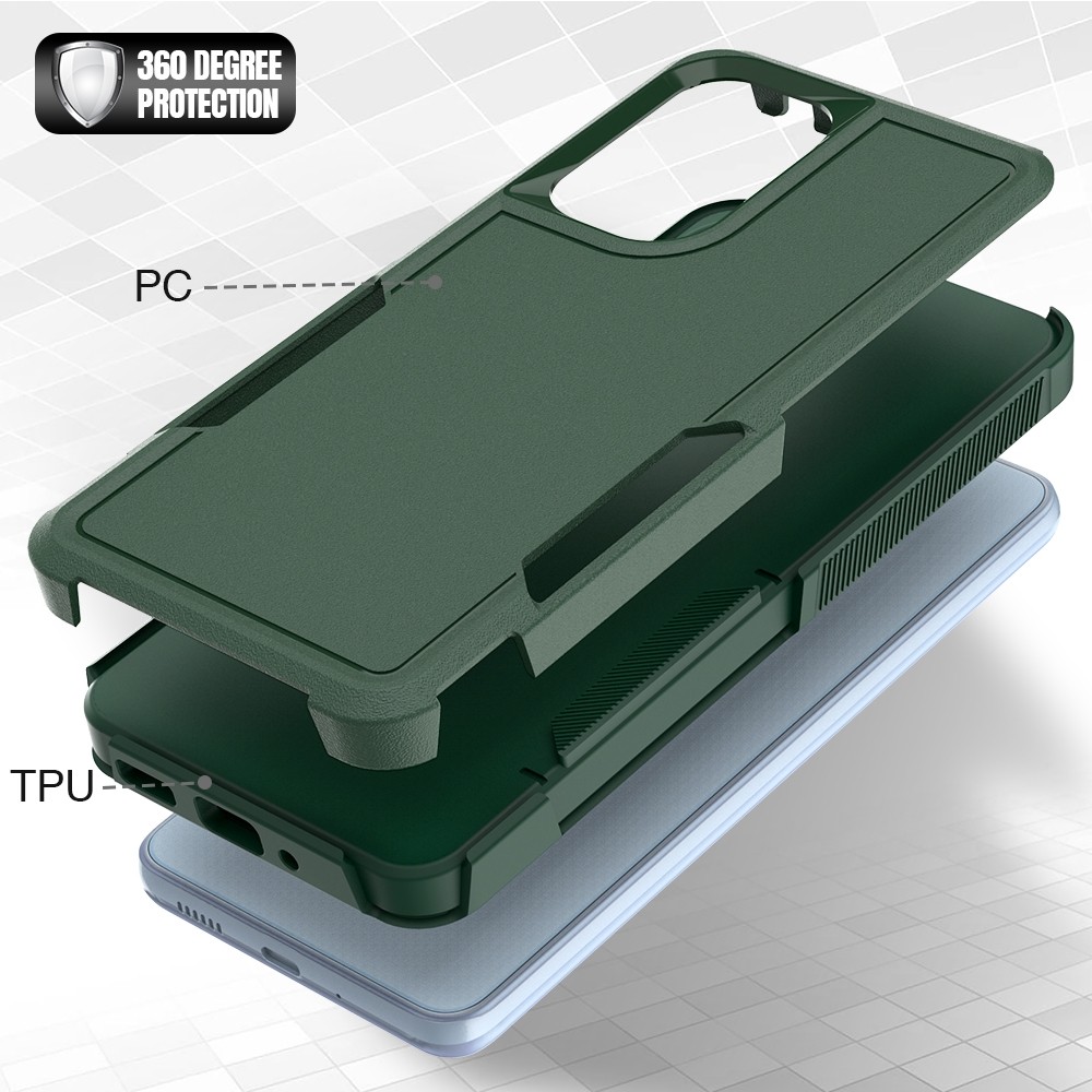Forcell Samsung Galaxy A33 5G 2 in 1 Θήκη Σκληρή - Dark Green