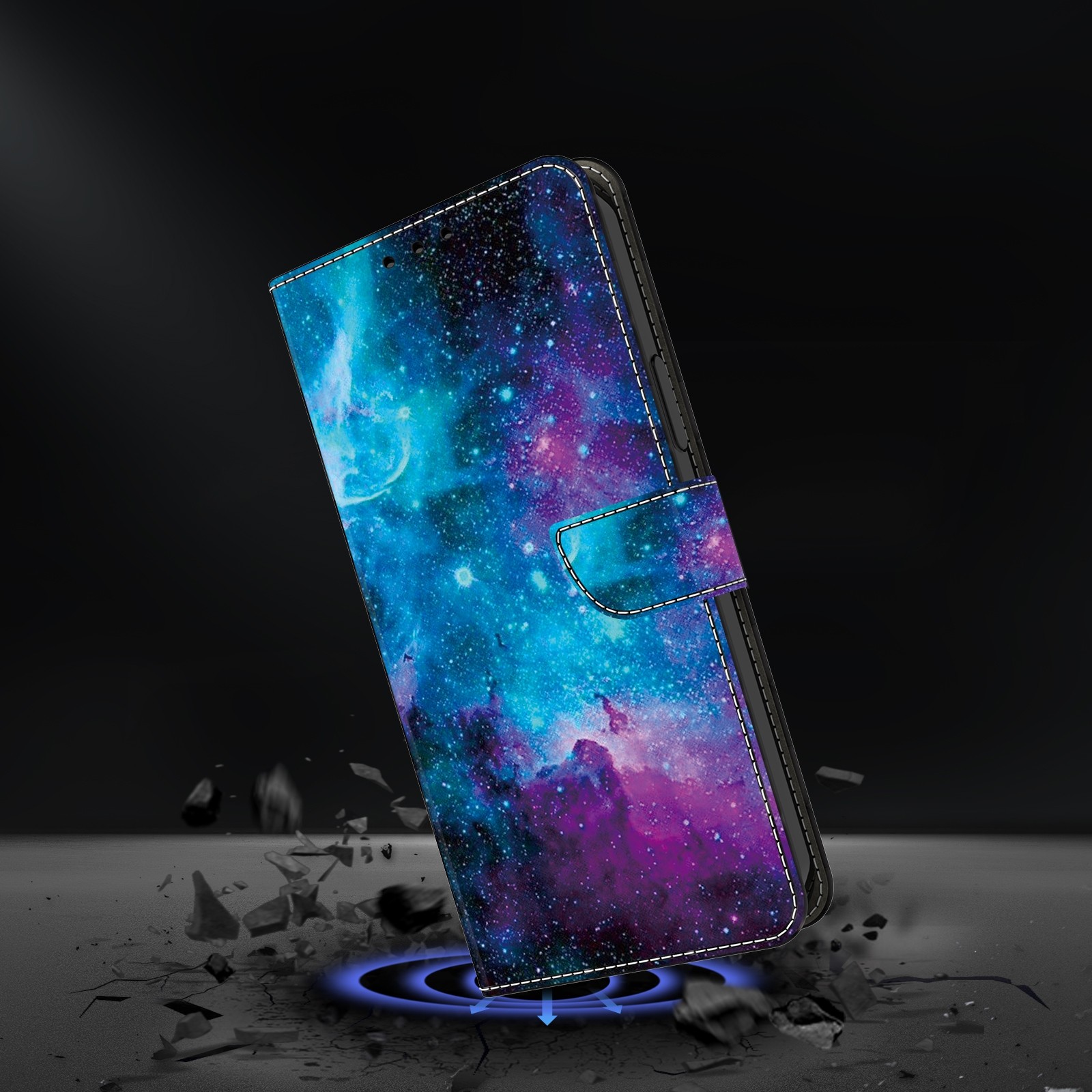 Tel1 Samsung Galaxy A33 5G Crystal Painted Βιβλίο με Σχέδιο