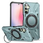 Forcell Samsung Galaxy A25 5G MagSafe Shockproof Holder Θήκη Σκληρή - Green
