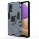 Forcell Samsung Galaxy A32 4G Shockproof Holder Θήκη Σκληρή - Blue
