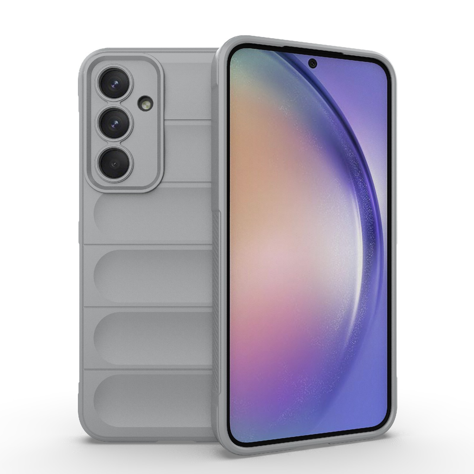Forcell Samsung Galaxy A35 5G Magic Shield Θήκη Σιλικόνης - Grey