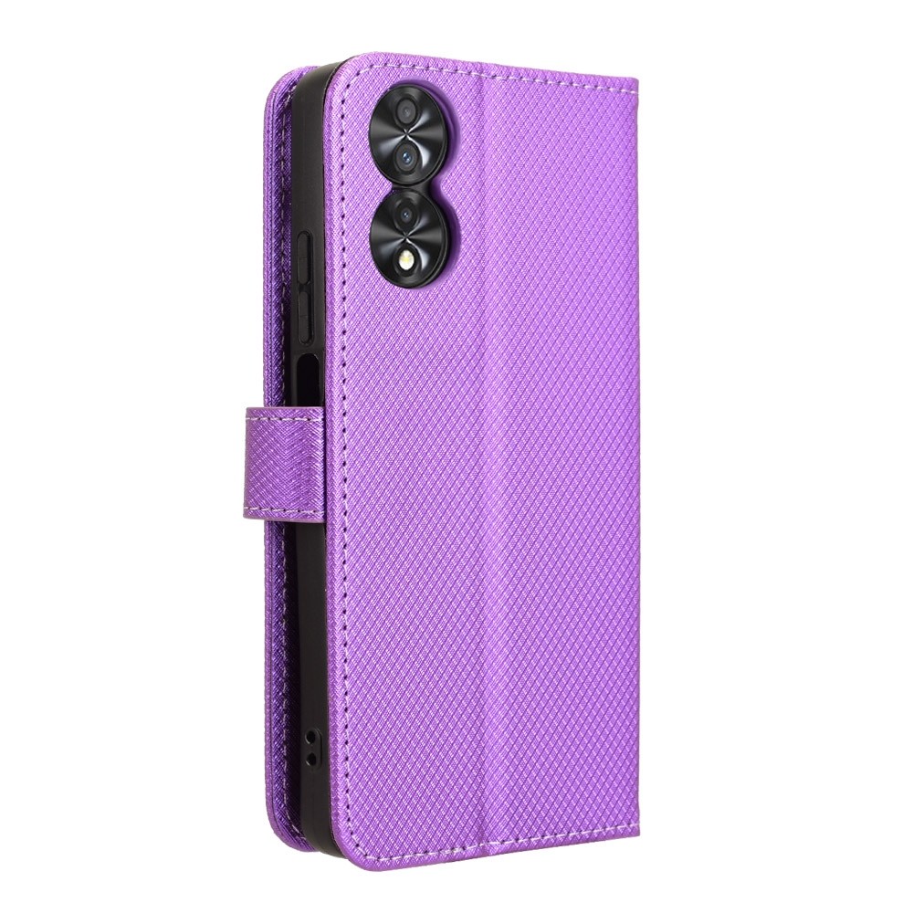 Tel1 TCL 40 NXTpaper 4G Diamond Texture Θήκη Βιβλίο - Purple