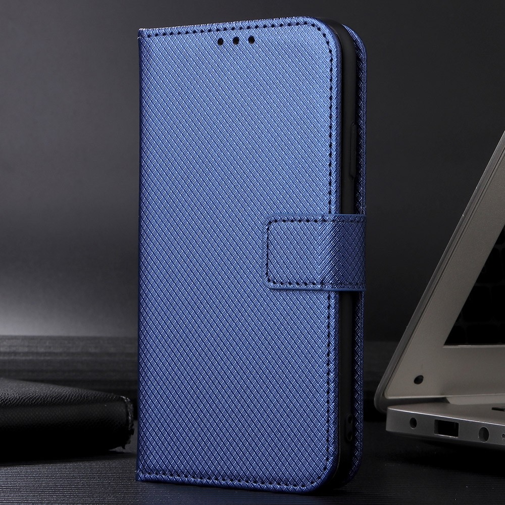 Tel1 TCL 40 NXTpaper 4G Diamond Texture Θήκη Βιβλίο - Blue