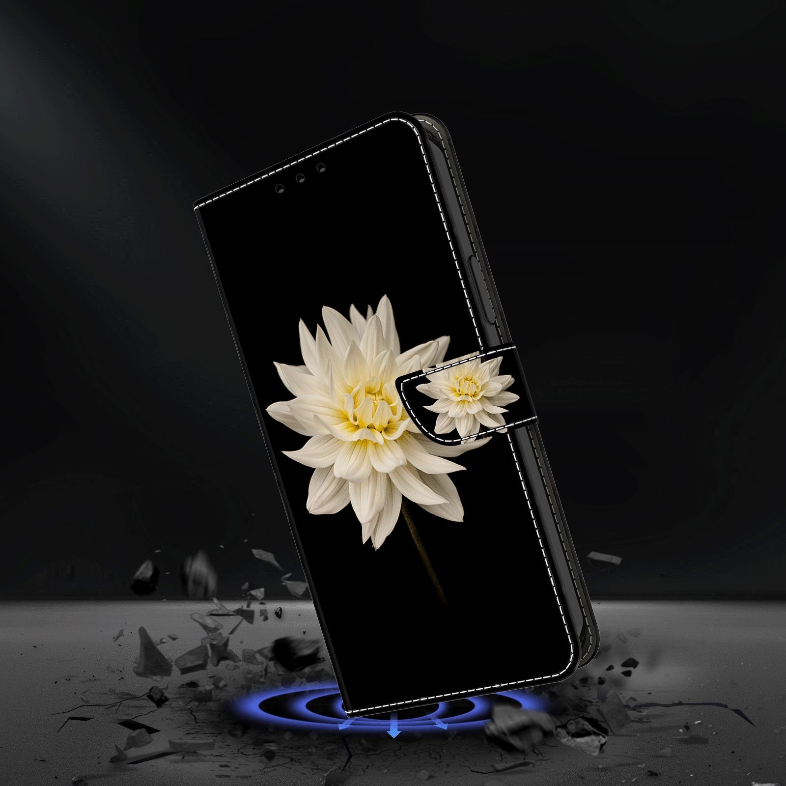 Tel1 Samsung Galaxy A52 4G / A52 5G / A52s Crystal 3D Shockproof Θήκη Βιβλίο Με Σχέδιο