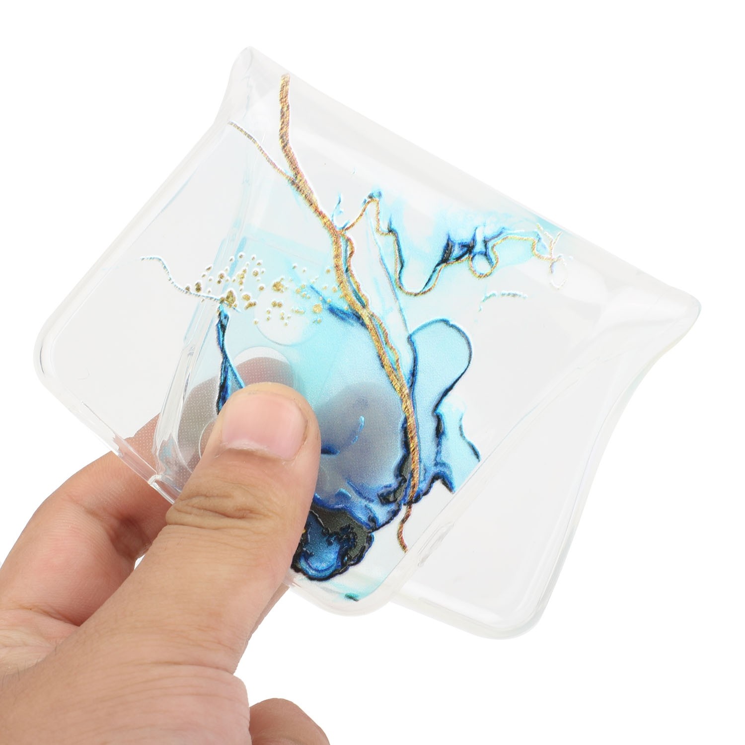 Forcell Samsung Galaxy A54 5G Hollow Marble Pattern Precise Hole Θήκη Σιλικόνης με Σχέδιο