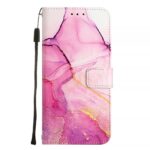 Tel1 TCL 306 / 305 / 30 SE / 30 E Marble Pattern Θήκη Βιβλίο - Pink