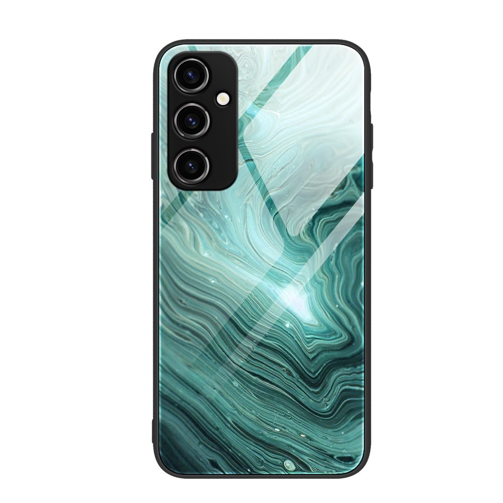 Forcell Samsung Galaxy A54 5G Marble Pattern Glass Θήκη Σκληρή με Σχέδιο