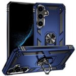 Forcell Samsung Galaxy S24 5G Shockproof Holder Θήκη Σκληρή - Blue