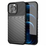 Forcell iPhone 16 Pro Shockproof Θήκη Σιλικόνης - Black