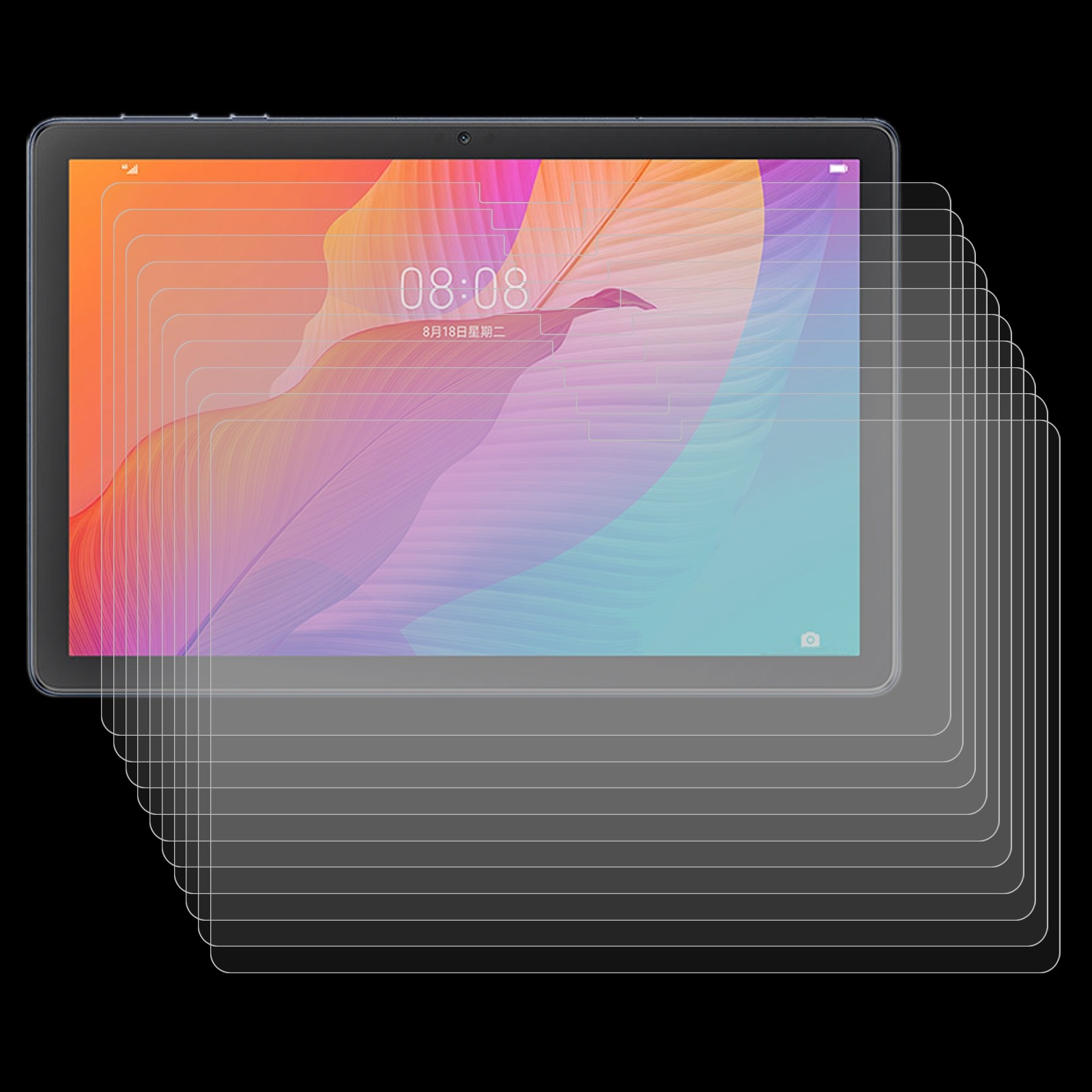 Huawei MatePad T10 / T10s 10.1" Προστατευτικό Τζαμάκι 9H 2.5D Explosion-proof Tempered Tablet Glass Film
