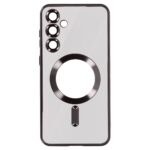 Forcell Samsung Galaxy S24 5G Magsafe Electro Θήκη Σκληρή Διάφανη - Black