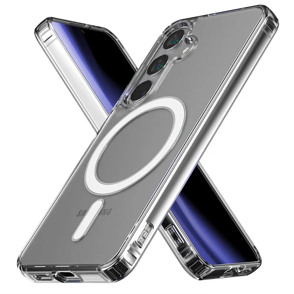 Forcell Samsung Galaxy S24 Plus 5G Magsafe Θήκη Σιλικόνης TPU - Διάφανη