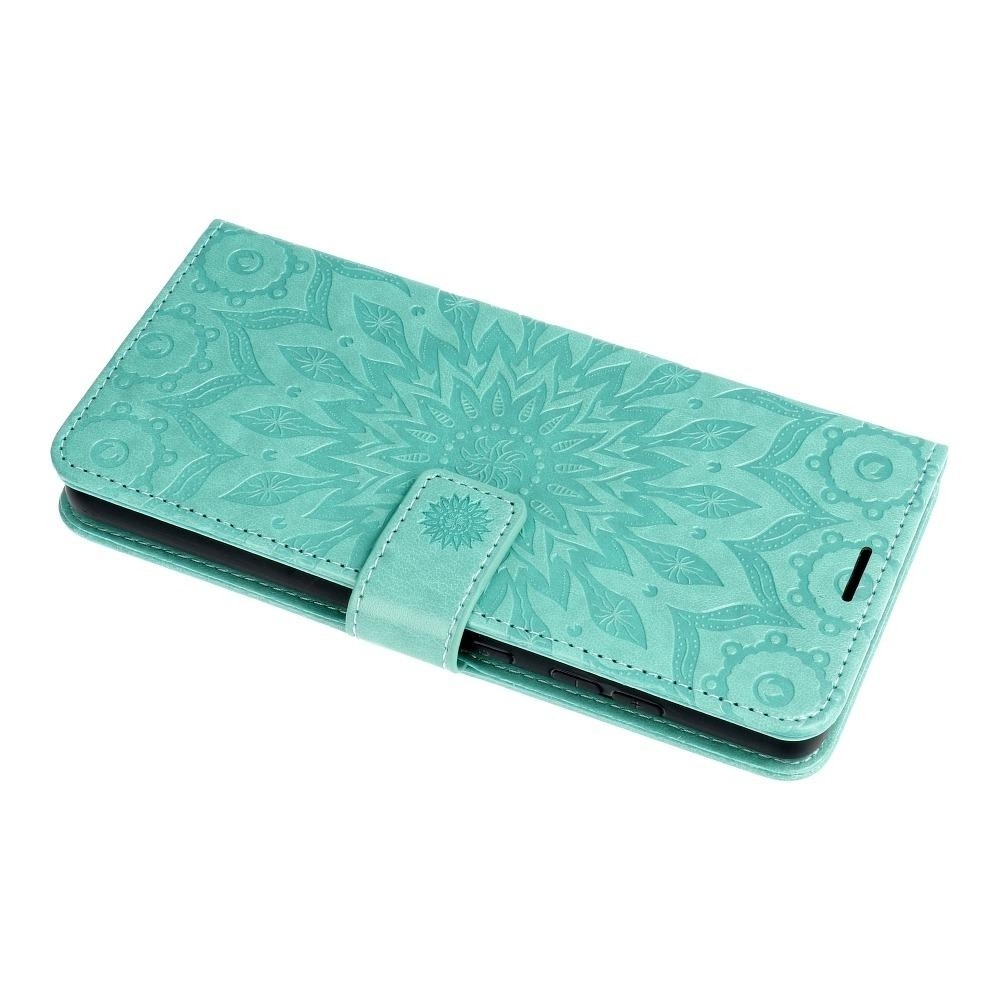 Samsung Galaxy S21 FE Θήκη Βιβλίο Πράσινο Forcell Mezzo Book Case Mandala Green