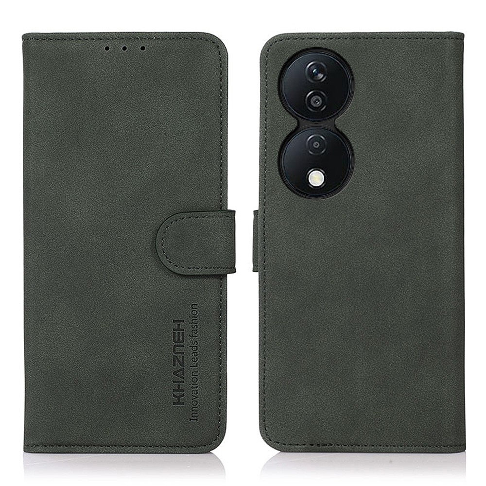 KHAZNEH Honor X7Β 4G / X7B 5G / Honor 90 Matte Texture Θήκη Βιβλίο - Green
