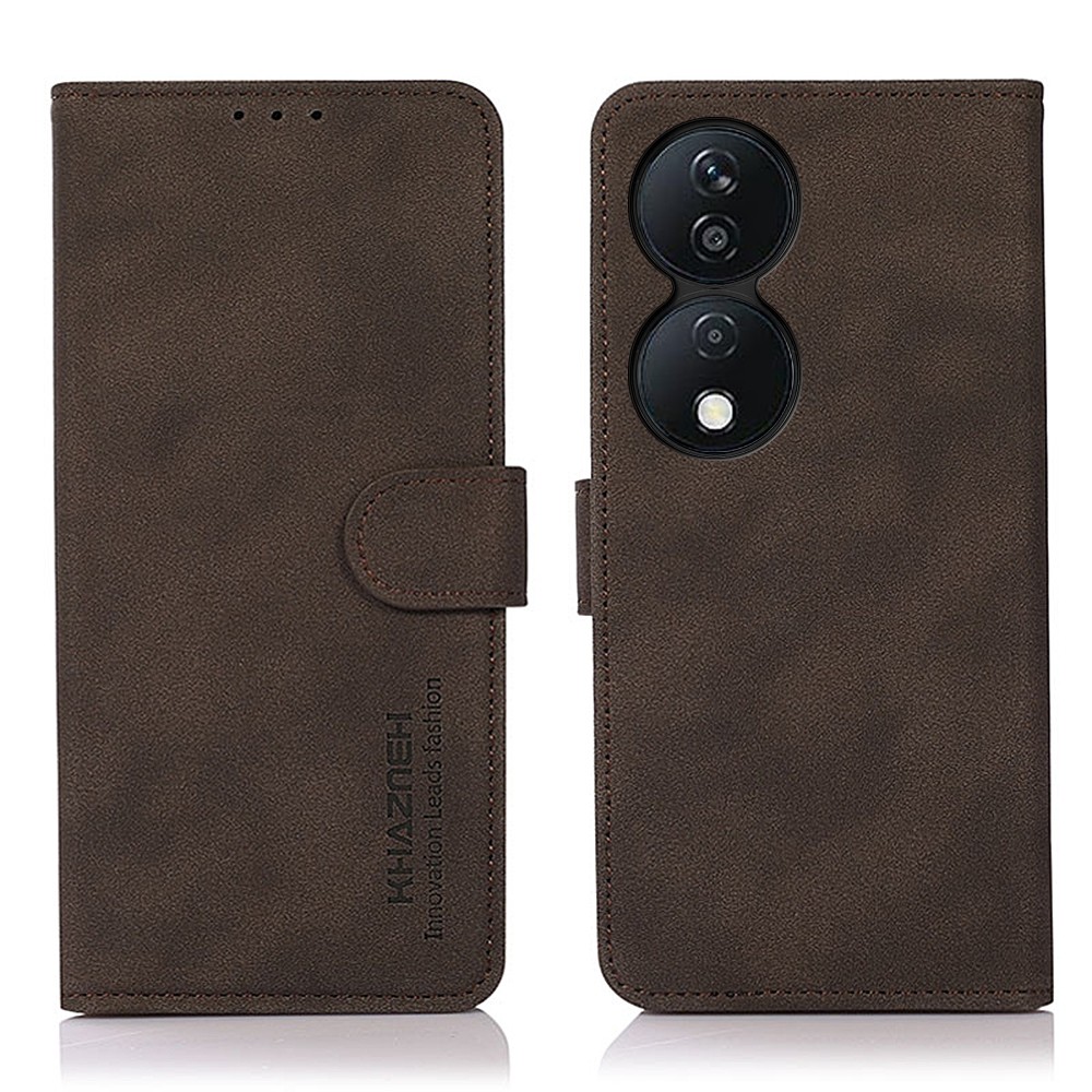 KHAZNEH Honor X7Β 4G / X7B 5G / Honor 90 Matte Texture Θήκη Βιβλίο - Brown