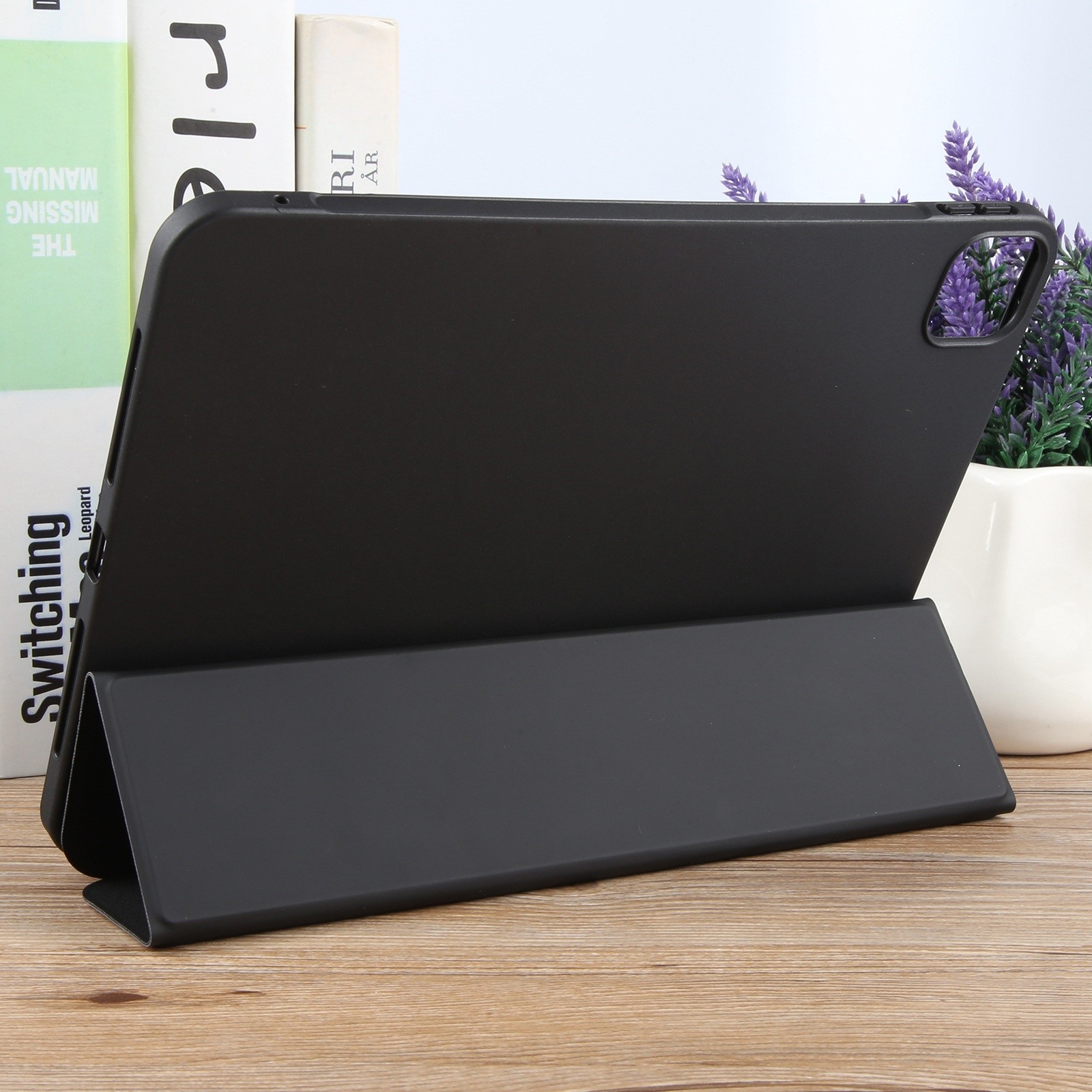 Apple iPad Air 11" 2024 Θήκη Μαύρη GEBEI Shockproof Flip Tablet Case Black