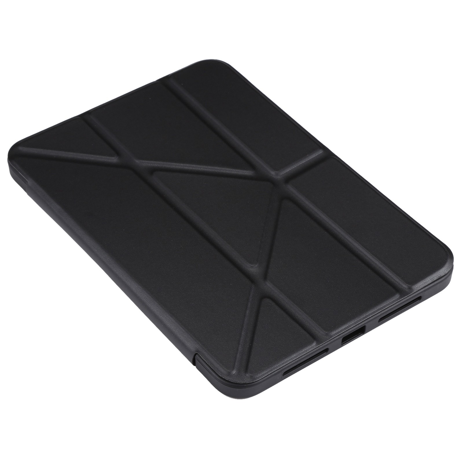 iPad mini 8.3" 6th Gen 2021 / 7th Gen 2024 Θήκη Μαύρη TPU Horizontal Deformation Flip Tablet Case Black