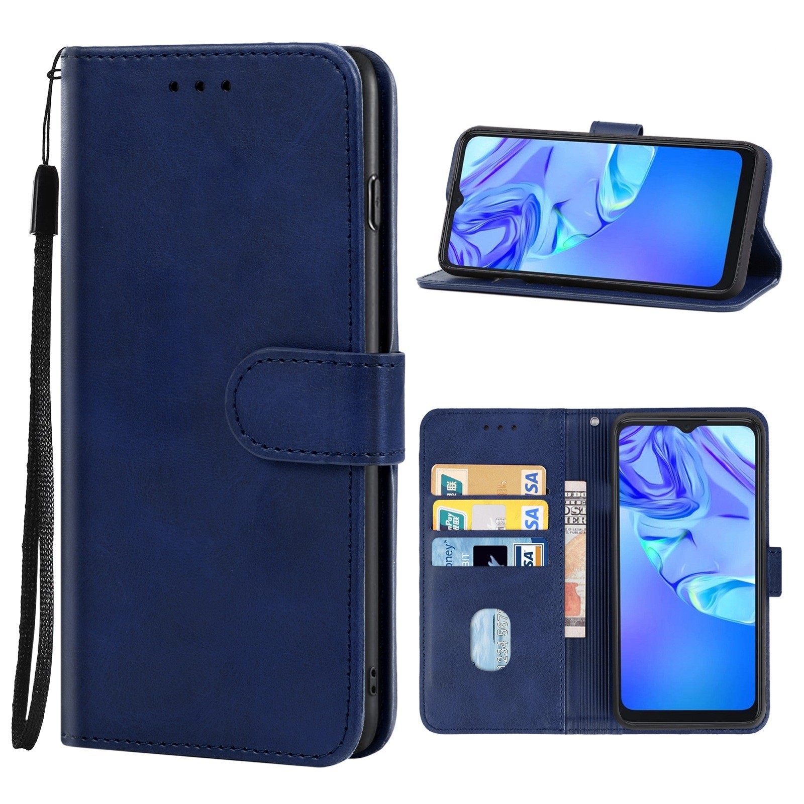 TCL 306 / 305 / 30 SE / 30 E Book Θήκη Βιβλίο - Blue