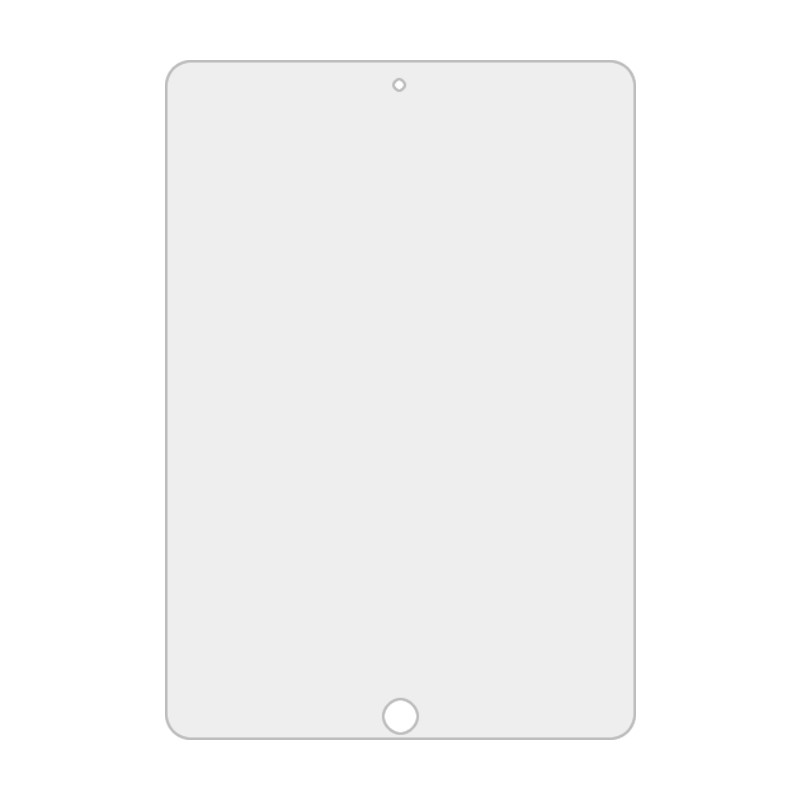 Apple iPad 10.2'' 2019 / 2020 / 2021 Προστατευτικό Τζαμάκι 9H 2.5D Tempered Glass Film
