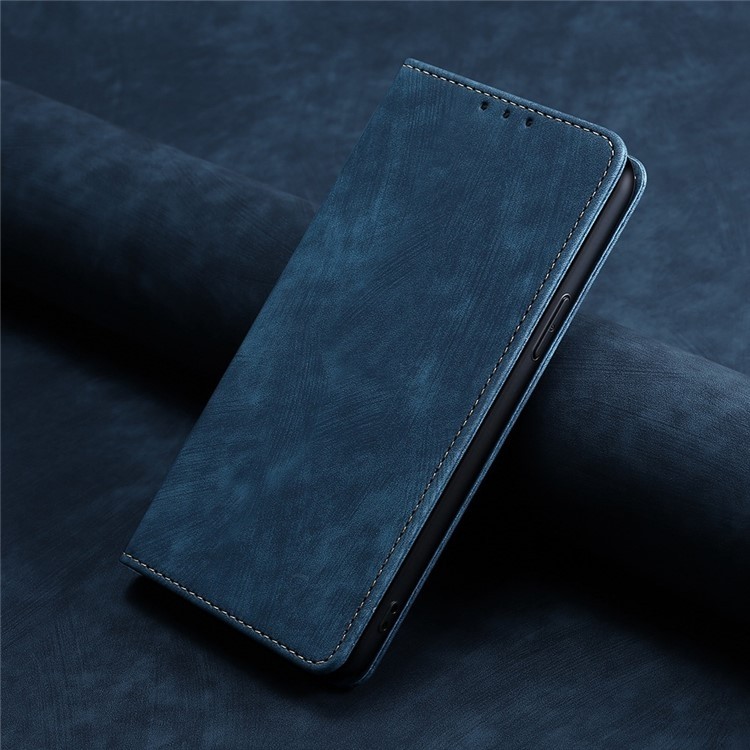 Tel1 TCL 505 Skin Feel Anti-theft Θήκη βιβλίο - Blue