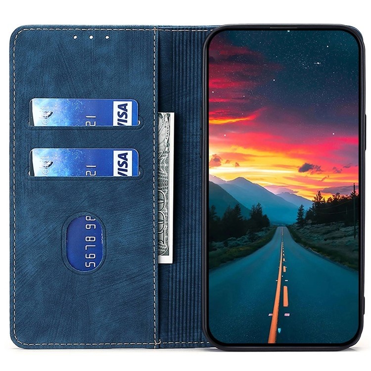 Tel1 TCL 505 Skin Feel Anti-theft Θήκη βιβλίο - Blue